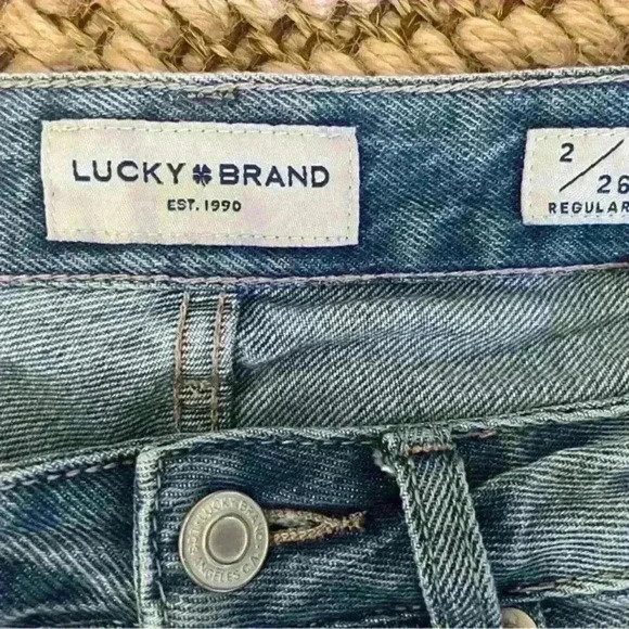 Lucky Brand high rise 90s,‎ medium wash  denim size 26 - Picture 11 of 16